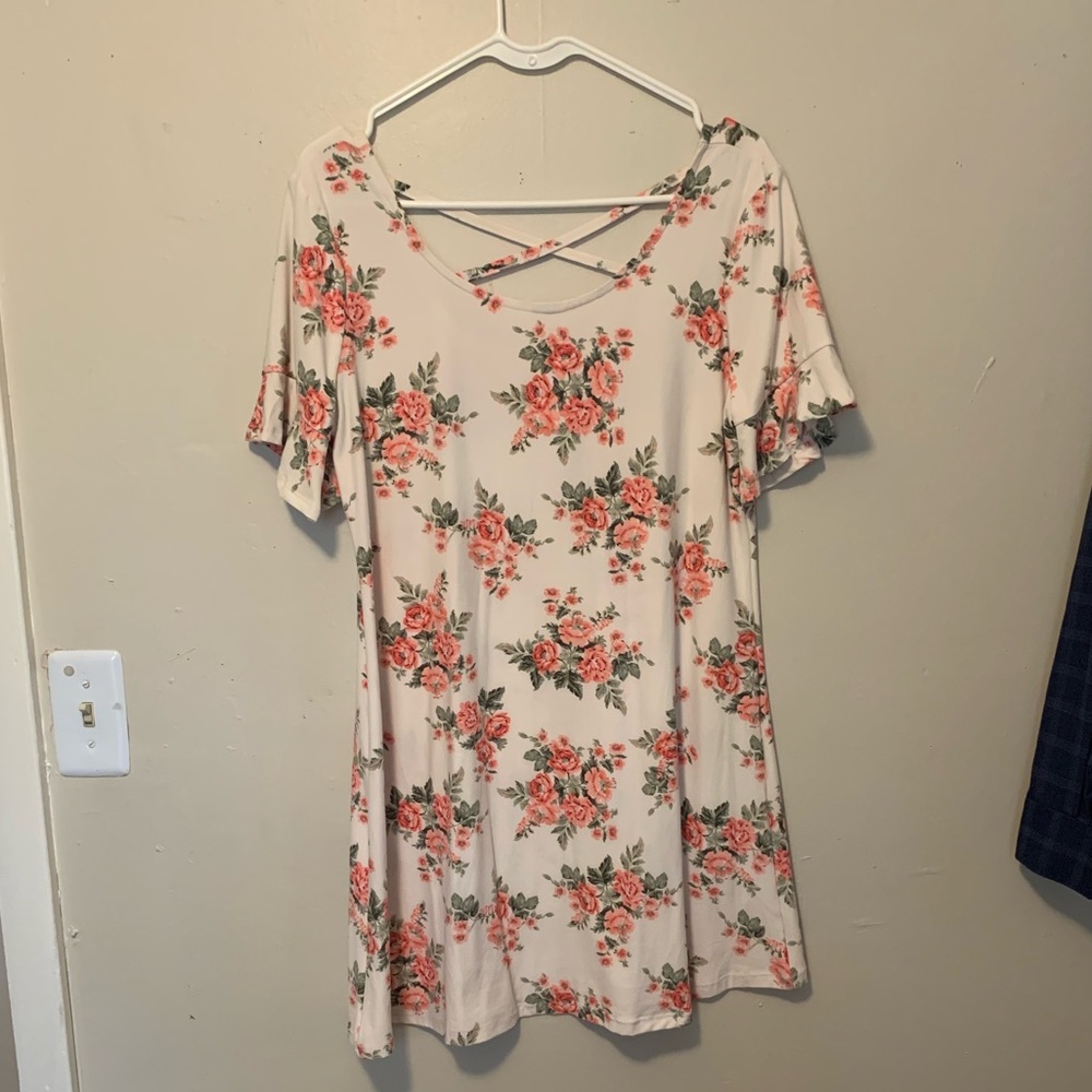 Mini cotton dress
